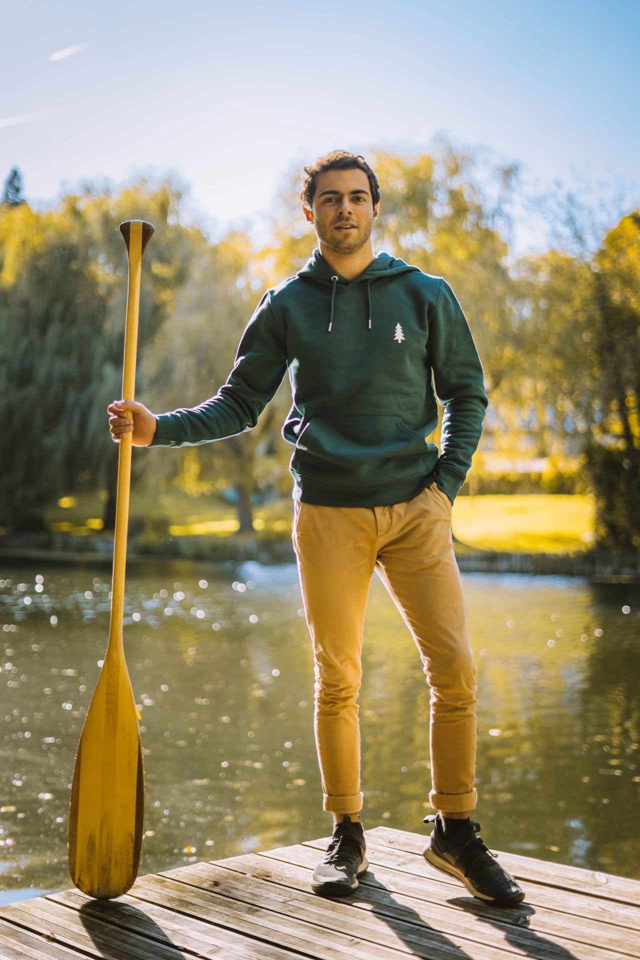 Sweat Homme “Crew Hoodie"