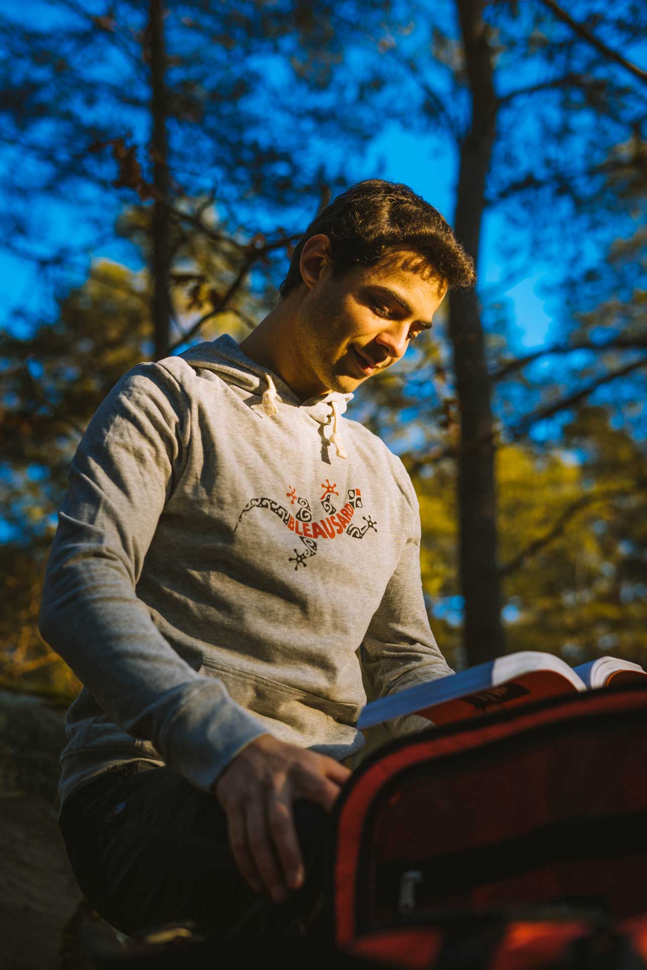 Men's "Gecko" hoodie