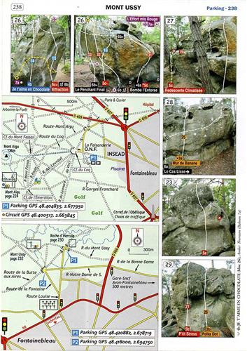 Topo Fontainebleau « Top Secret »