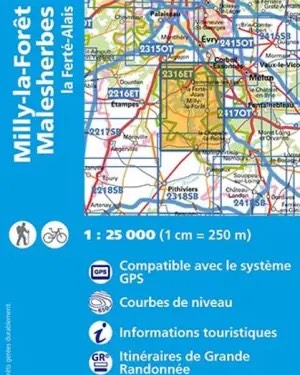 2316ET Milly-la-Forêt, Forêt des 3 Pignons Ouest