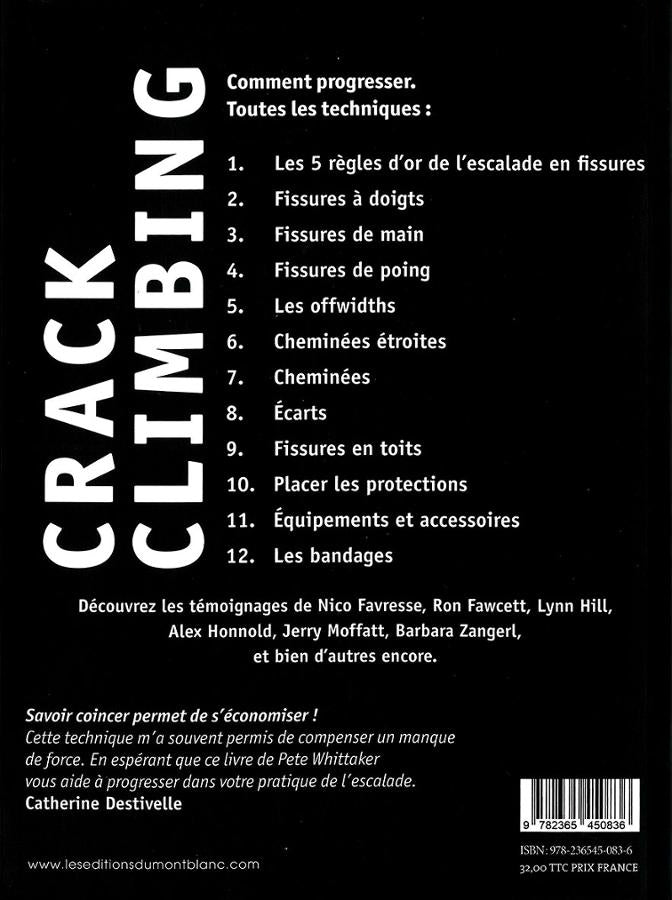 Crack Climbing - La bible de l'escalade en fissure