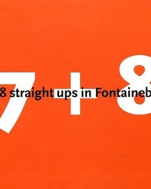 Topo Fontainebleau 7+8