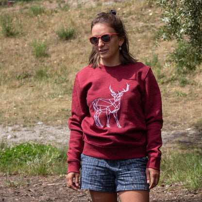 Sweat Unisexe brodé “Cervidae Sweater"